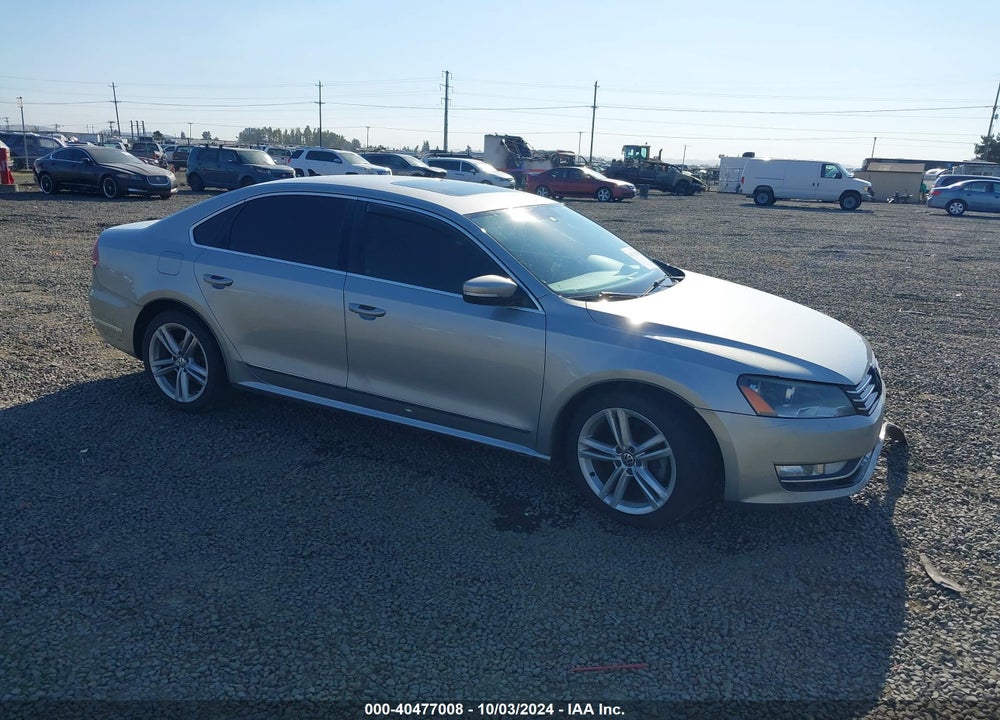 2014 VOLKSWAGEN PASSAT 2.0L TDI SEL PREMIUM VIN: 1VWCN7A38EC103721