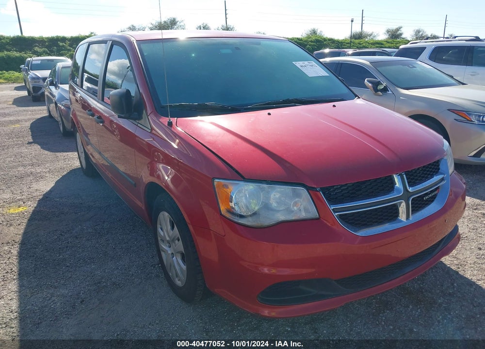 2015 AMERICAN DODGE GRAND CARAVAN  VALUE PKG VIN: 2C4RDGBG3FR607071