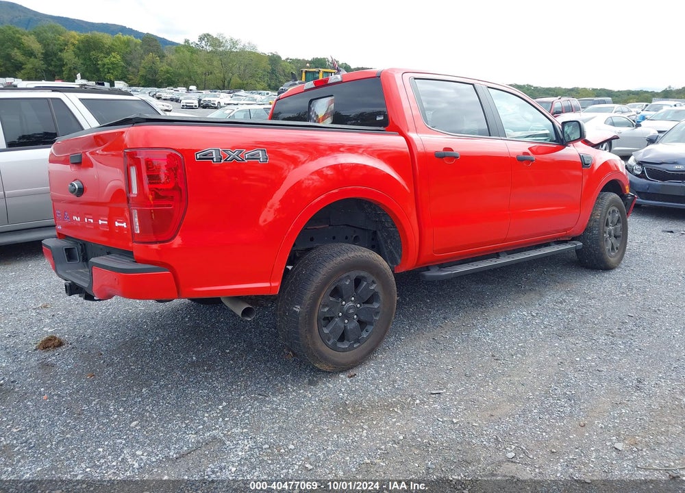 2022 FORD RANGER XLT VIN: 1FTER4FHXNLD14891