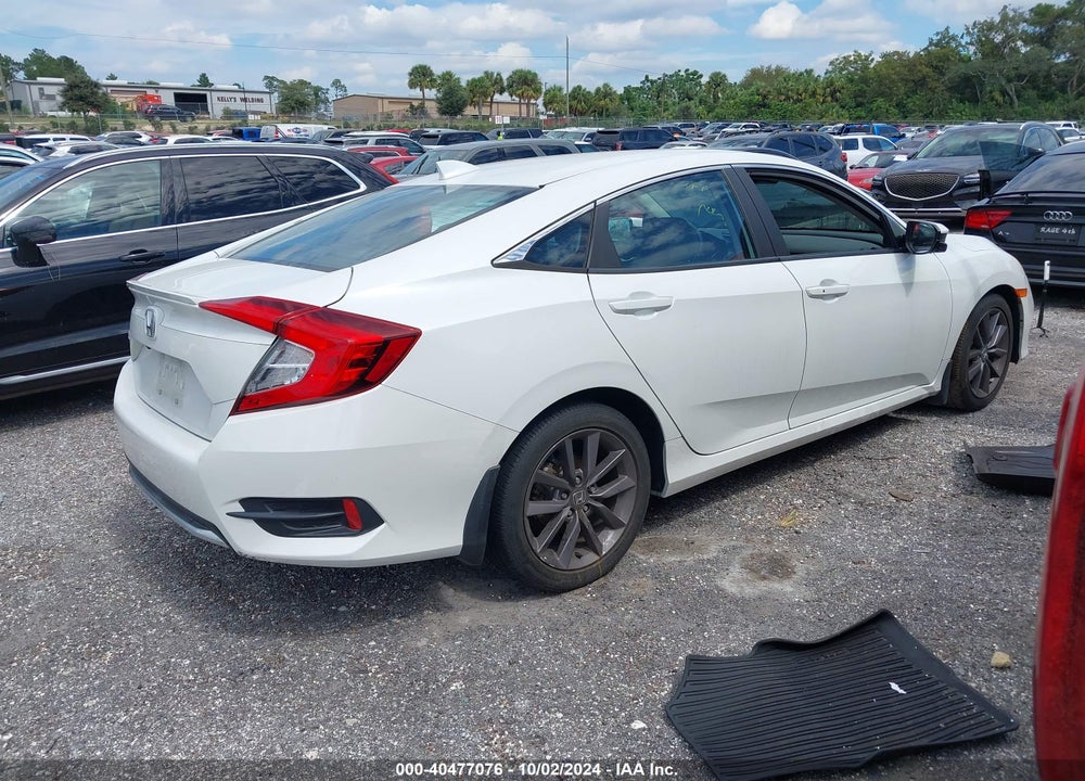 2020 HONDA CIVIC EX VIN: 19XFC1F30LE011827