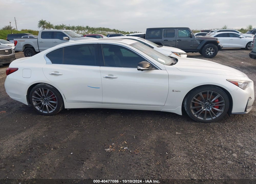 2018 INFINITI Q50 3.0T RED SPORT 400 VIN: JN1FV7AP9JM460951