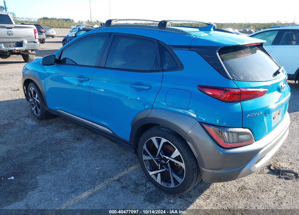 2022 HYUNDAI KONA LIMITED VIN: KM8K53A32NU805577