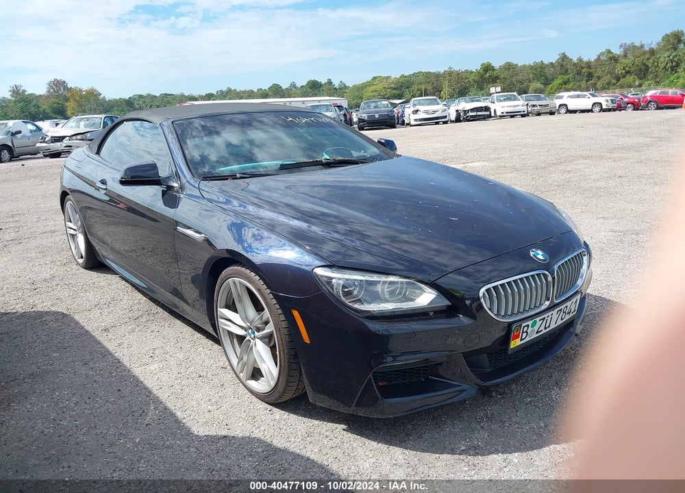 2013 BMW 650I VIN: WBAYP9C59DDW21372