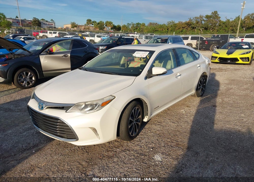 2016 TOYOTA AVALON HYBRID XLE PREMIUM VIN: 4T1BD1EB9GU048656