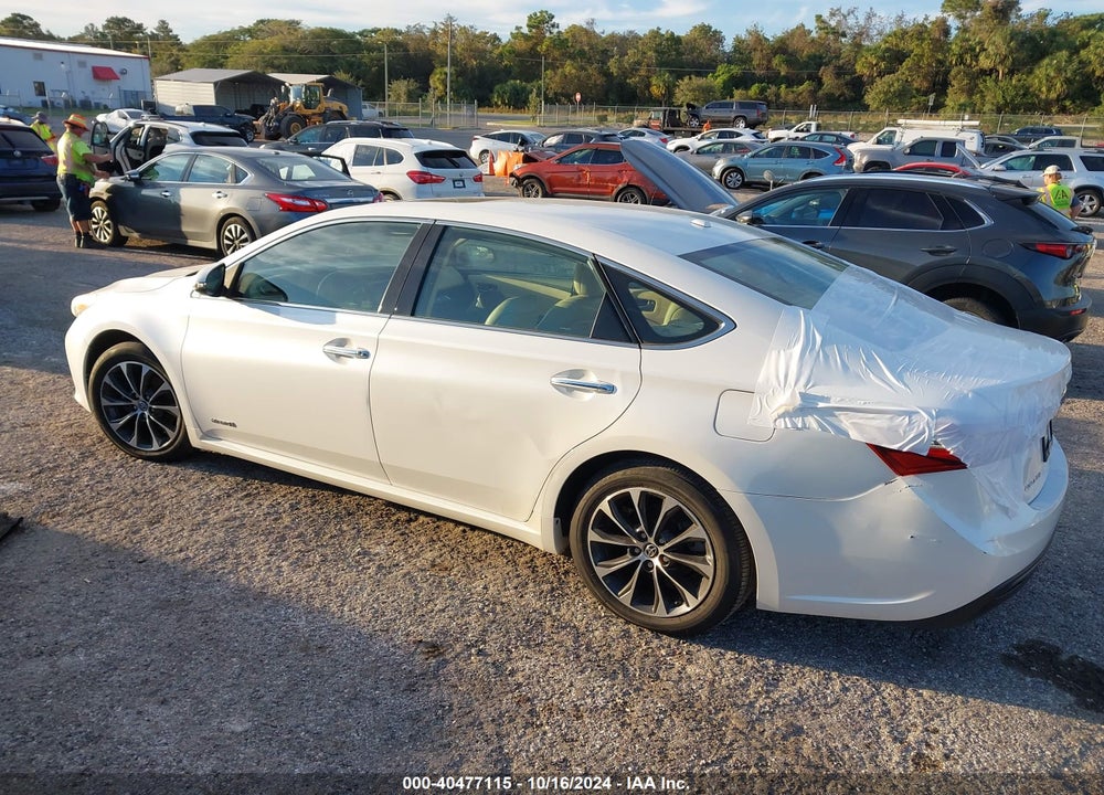 2016 TOYOTA AVALON HYBRID XLE PREMIUM VIN: 4T1BD1EB9GU048656