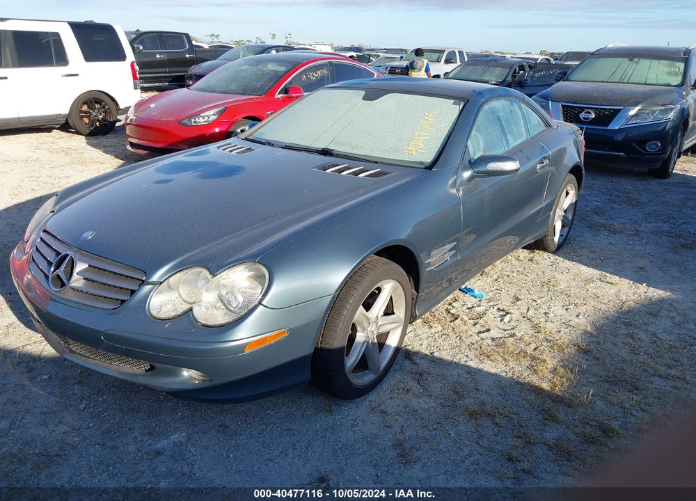 2005 MERCEDES-BENZ SL 500 VIN: WDBSK75F35F103165