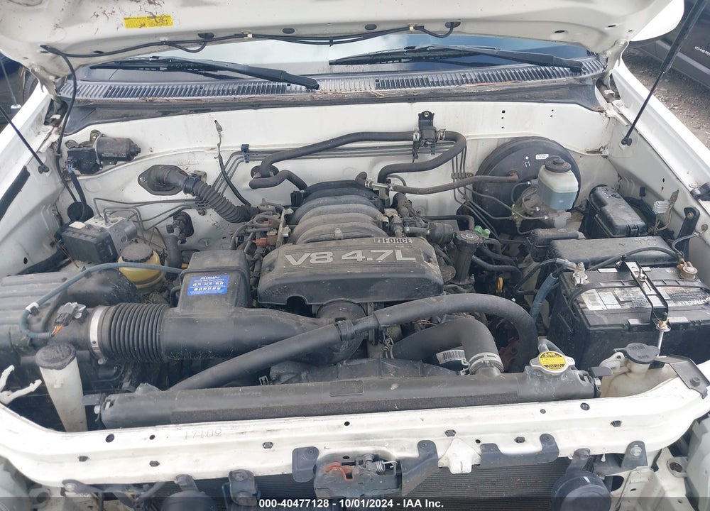 2005 TOYOTA TUNDRA SR5 V8 VIN: 5TBDT44135S498985