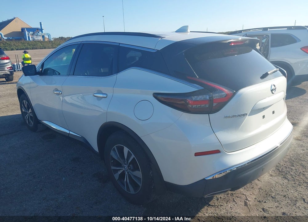 2019 NISSAN MURANO SV VIN: 5N1AZ2MJ3KN160884