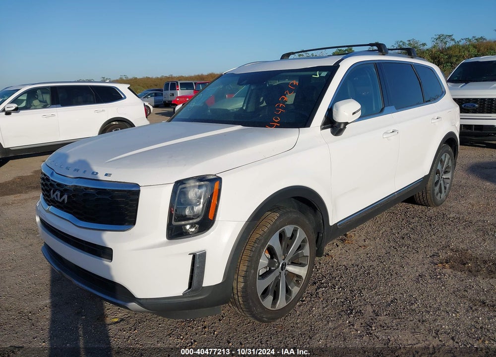 2022 KIA TELLURIDE EX VIN: 5XYP34HC4NG279742