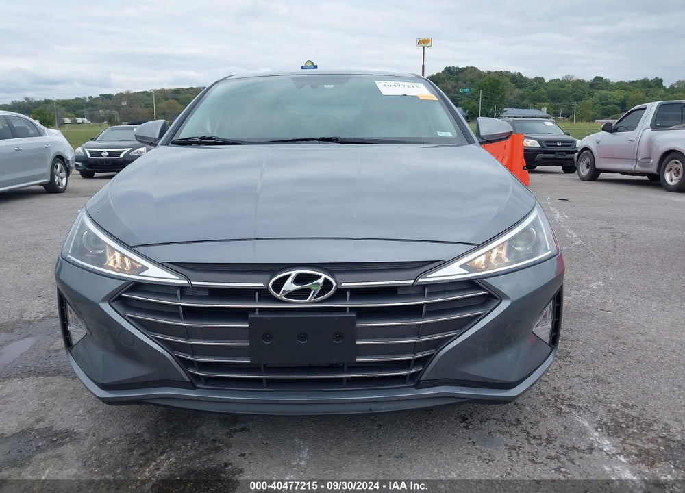 2019 HYUNDAI ELANTRA SEL VIN: KMHD84LF0KU867584