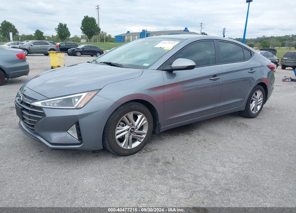 2019 HYUNDAI ELANTRA SEL VIN: KMHD84LF0KU867584
