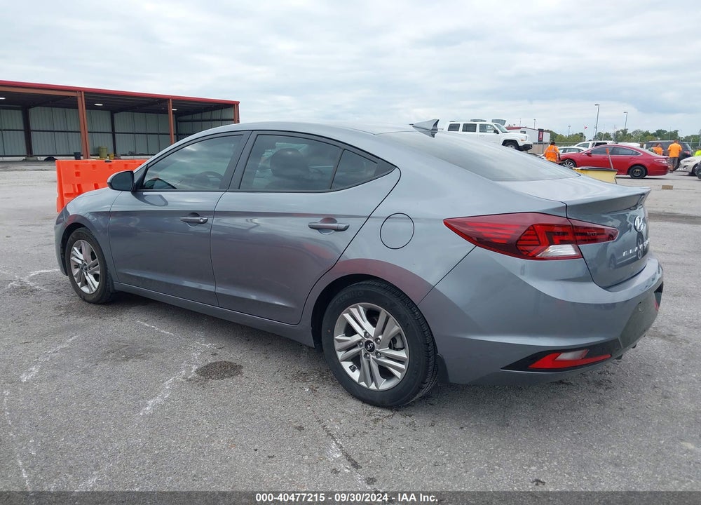2019 HYUNDAI ELANTRA SEL VIN: KMHD84LF0KU867584