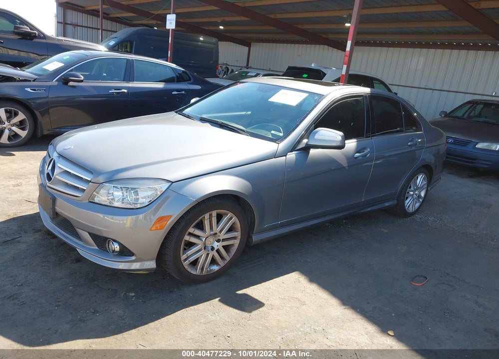 2008 MERCEDES-BENZ C 300 LUXURY/SPORT VIN: WDDGF54X38F044820