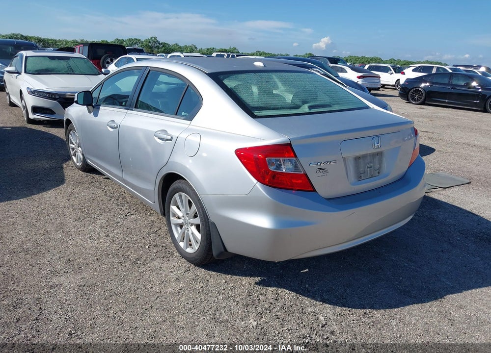 2012 HONDA CIVIC EX-L VIN: 19XFB2F90CE038300
