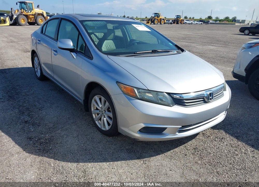 2012 HONDA CIVIC EX-L VIN: 19XFB2F90CE038300