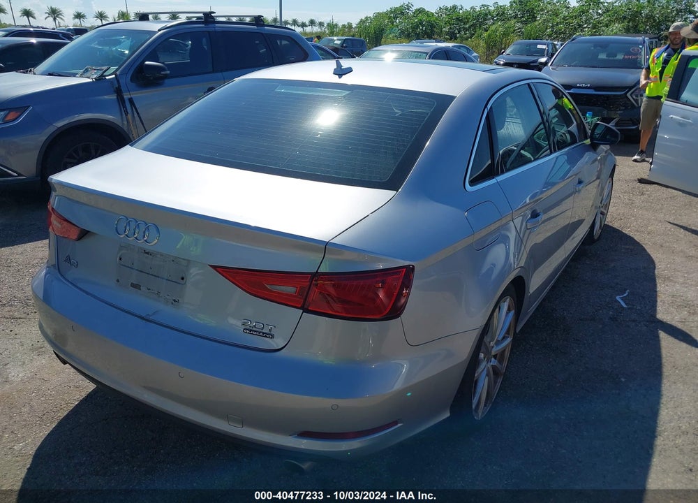 2015 AUDI A3 2.0T PREMIUM VIN: WAUEFGFFXF1111289