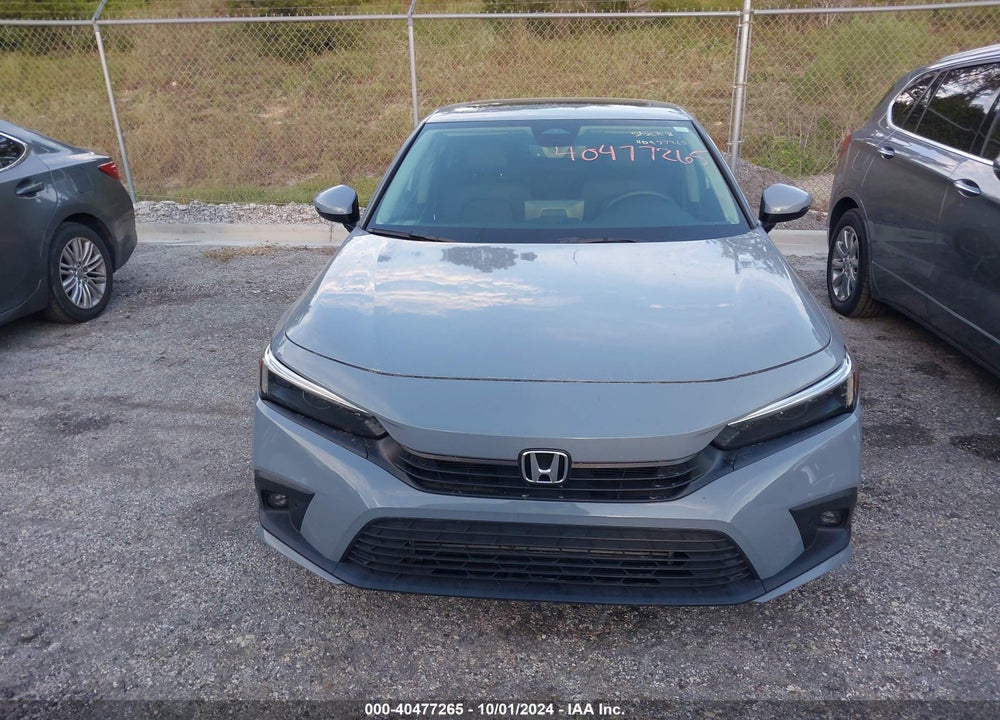 2022 HONDA CIVIC TOURING VIN: 2HGFE1F97NH317575