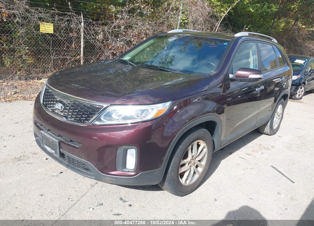 2014 KIA SORENTO LX VIN: 5XYKT3A66EG443274