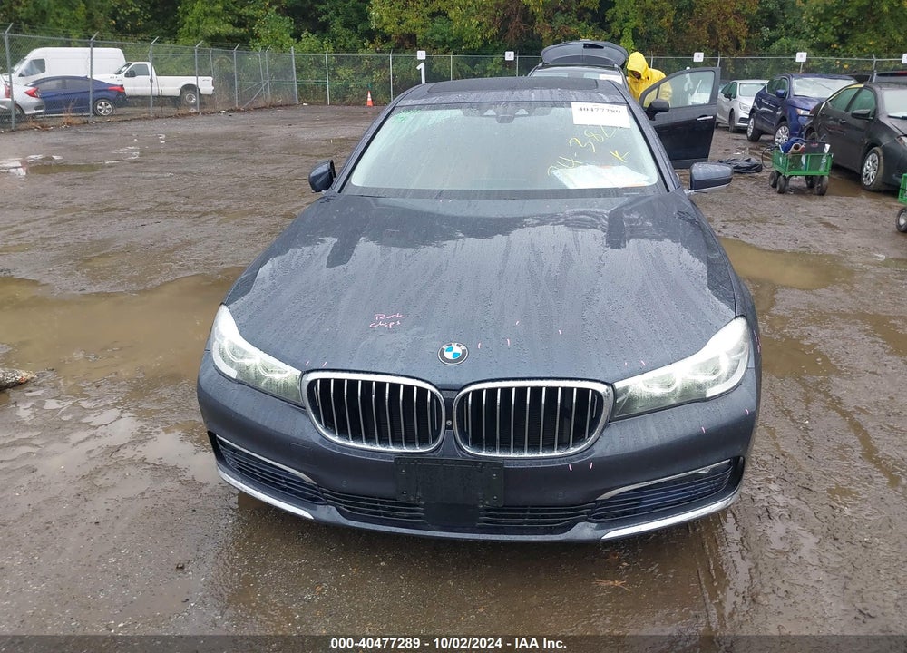 2016 BMW 740I VIN: WBA7E2C50GGD99948