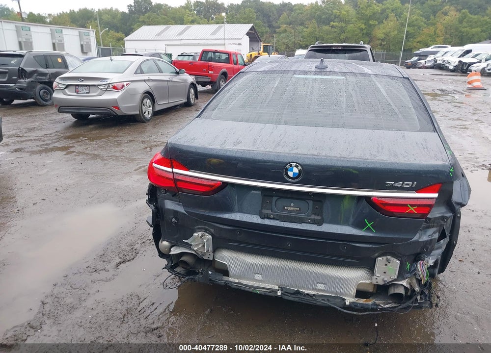 2016 BMW 740I VIN: WBA7E2C50GGD99948