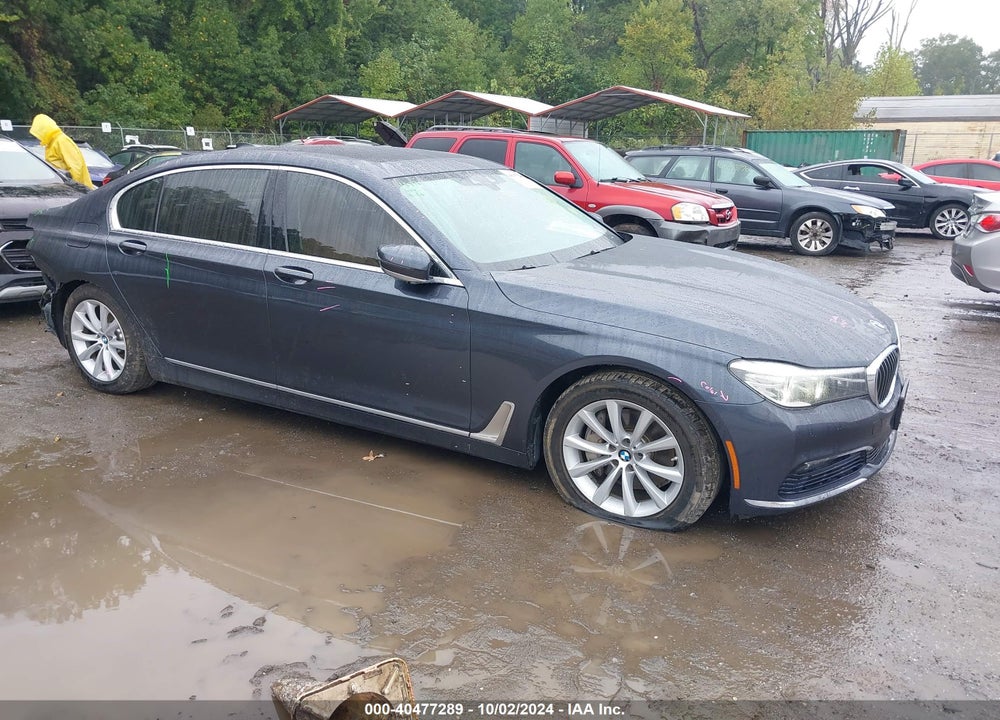 2016 BMW 740I VIN: WBA7E2C50GGD99948