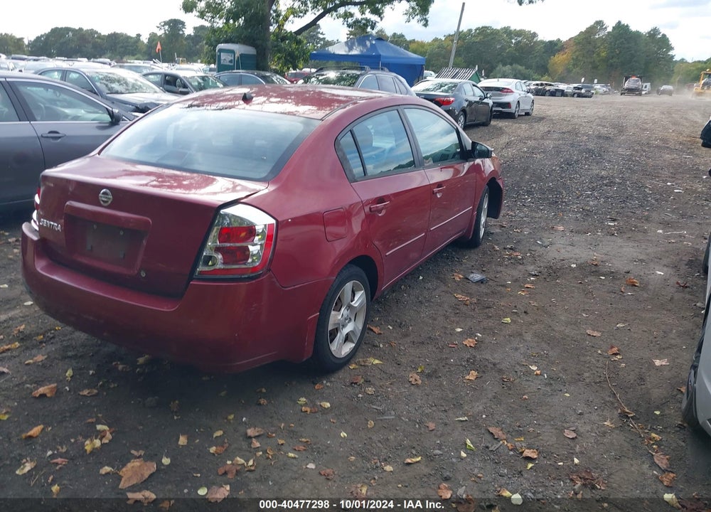 2008 NISSAN SENTRA 2.0S VIN: 3N1AB61E88L642639