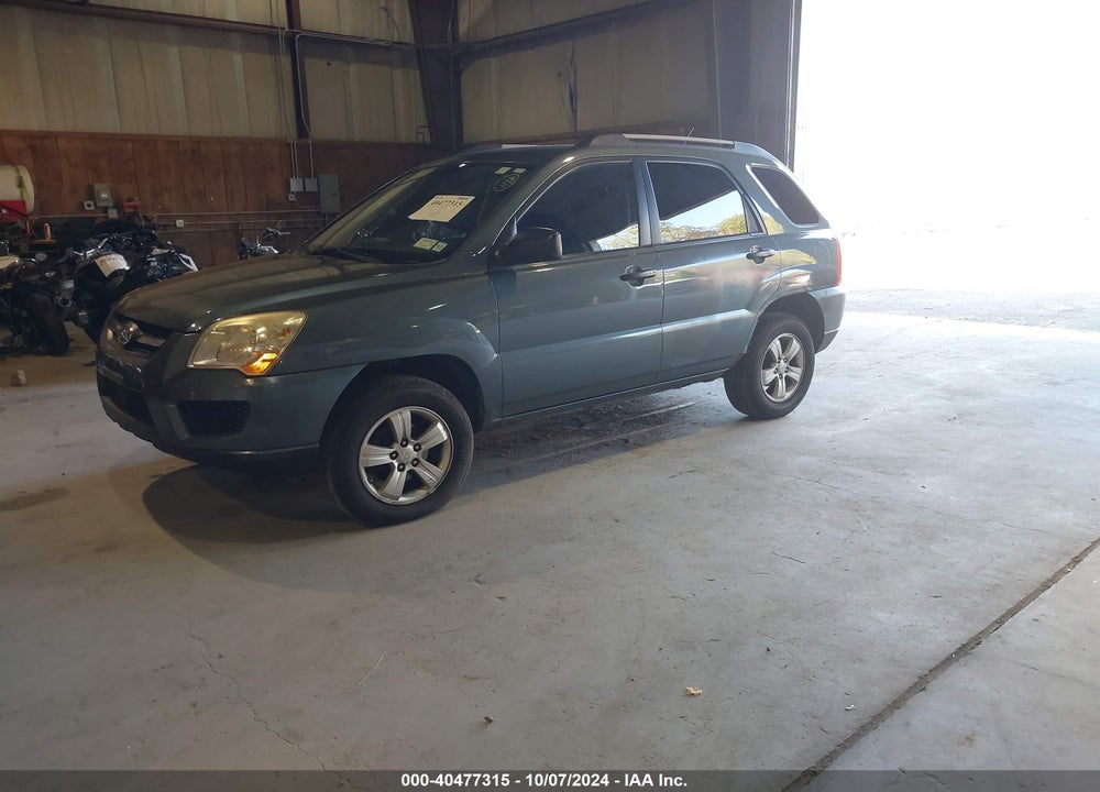 2009 KIA SPORTAGE LX VIN: KNDJF724797573980