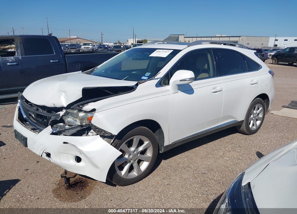 2012 LEXUS RX 350 VIN: JTJZK1BA0C2414625