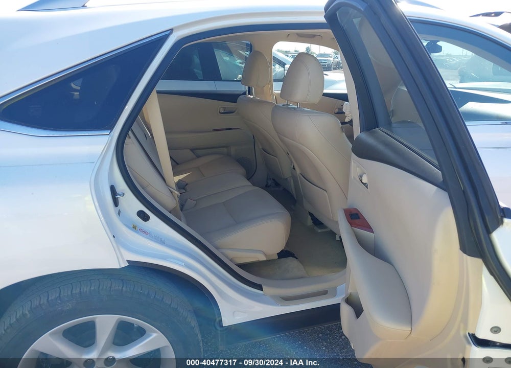 2012 LEXUS RX 350 VIN: JTJZK1BA0C2414625