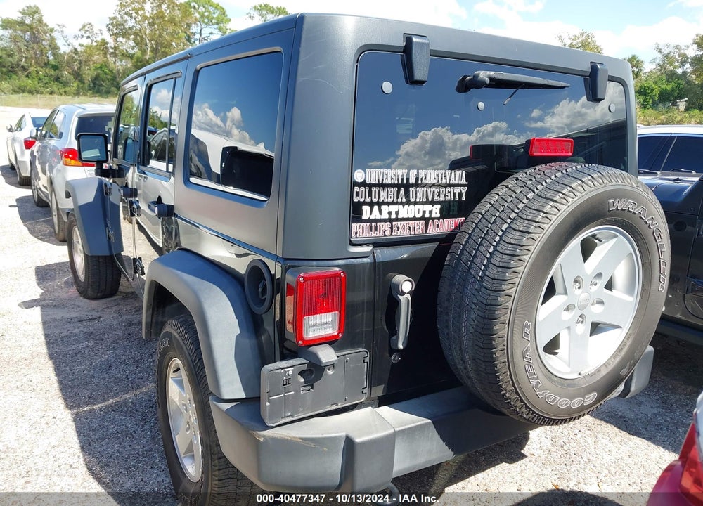 2017 ANGLER JEEP WR UNLIMITED SPORT VIN: 1C4BJWDG8HL694169