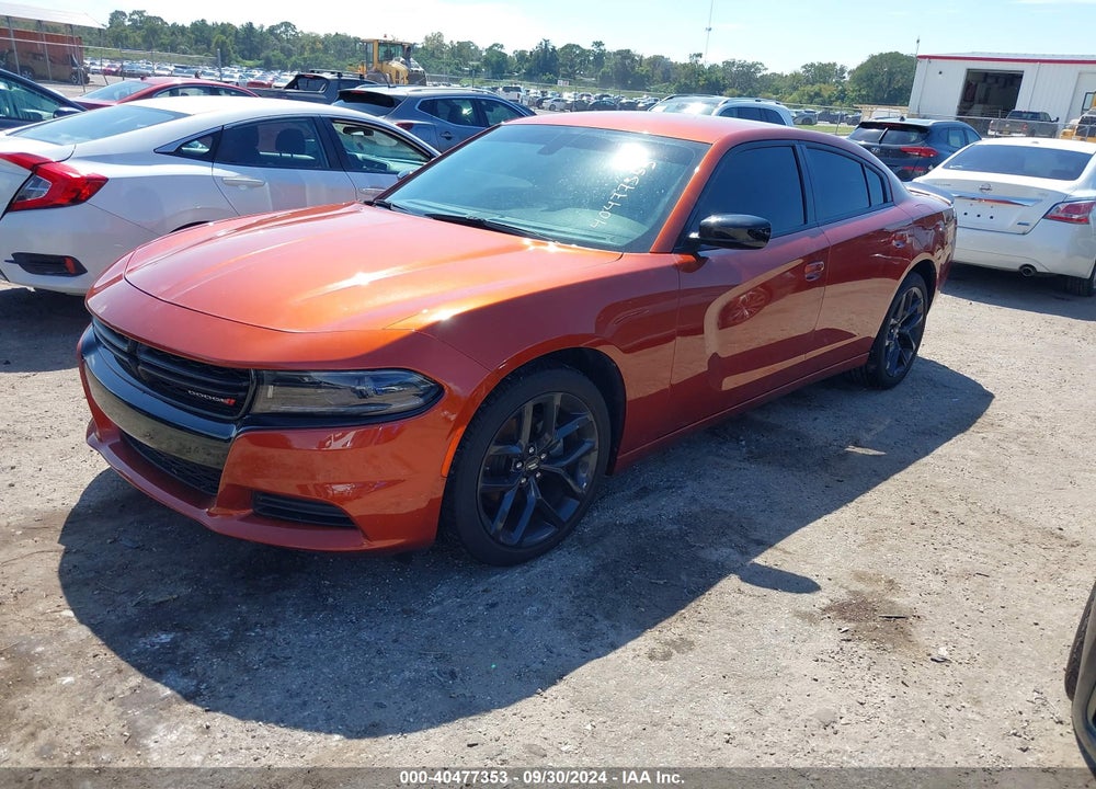 2022 DODGE CHARGER SXT RWD VIN: 2C3CDXBG4NH221080