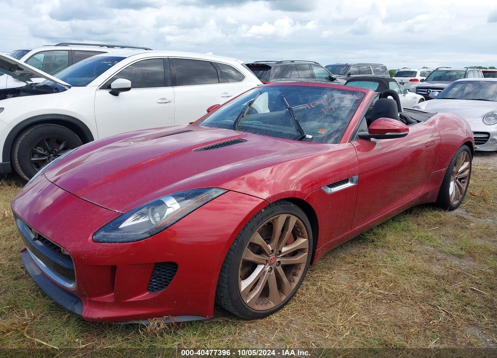 2015 JAGUAR F-TYPE S VIN: SAJWA6FU7F8K21403