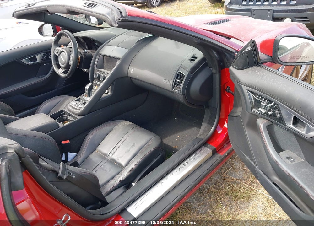 2015 JAGUAR F-TYPE S VIN: SAJWA6FU7F8K21403