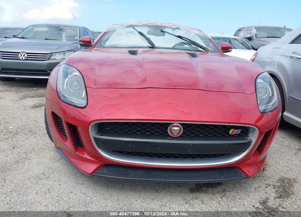 2015 JAGUAR F-TYPE S VIN: SAJWA6FU7F8K21403