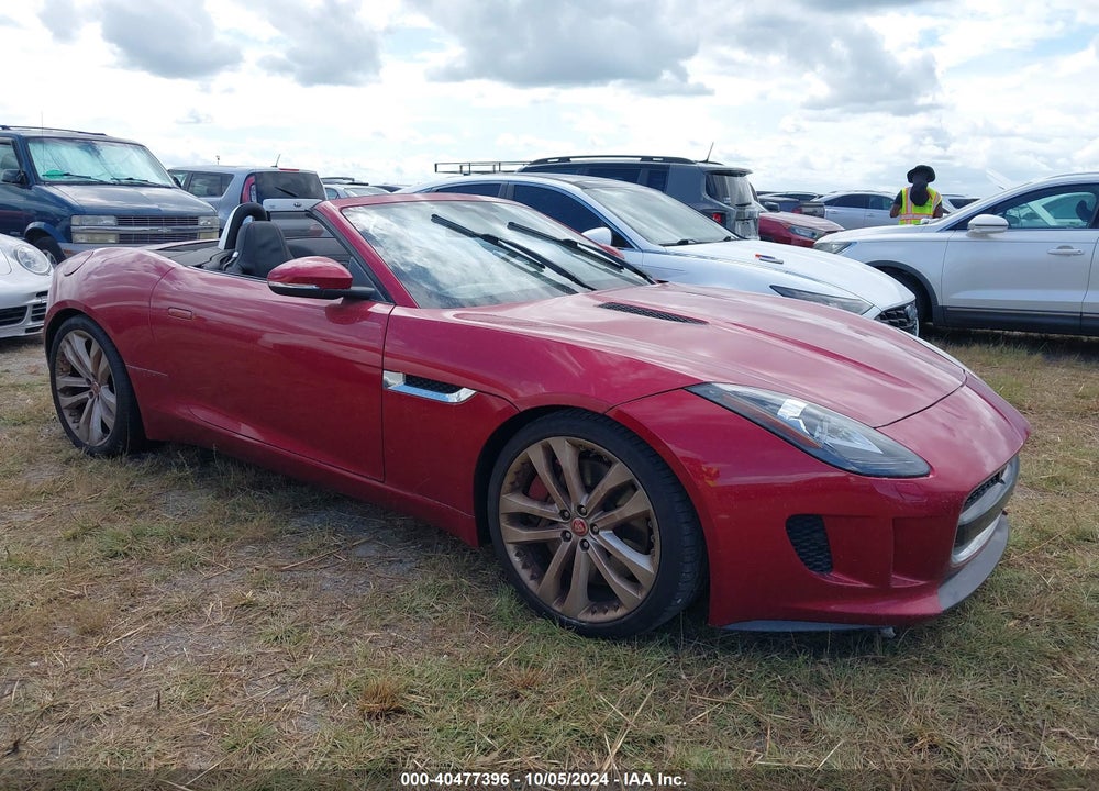 2015 JAGUAR F-TYPE S VIN: SAJWA6FU7F8K21403