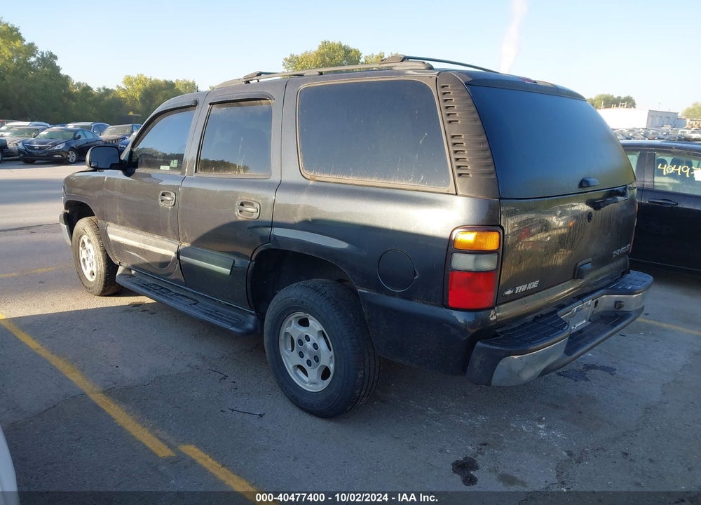 2005 CHEVROLET TAHOE LS VIN: 1GNEC13V45J247184