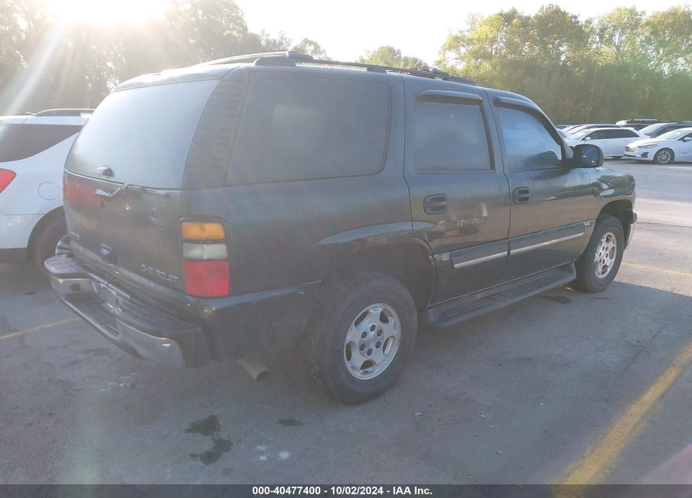 2005 CHEVROLET TAHOE LS VIN: 1GNEC13V45J247184