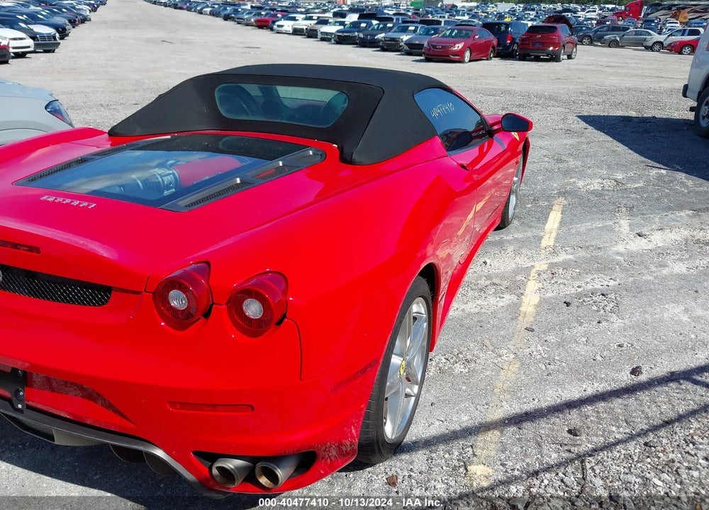 2006 FERRARI F430 SPIDER VIN: ZFFEW59A660145504