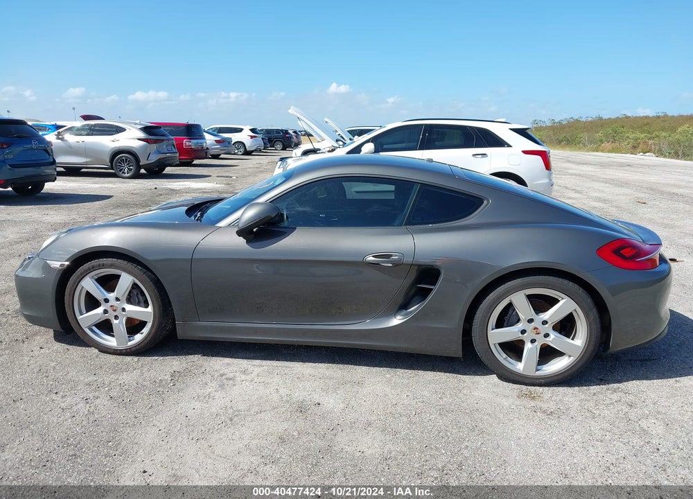 2014 PORSCHE CAYMAN VIN: WP0AA2A82EK173046