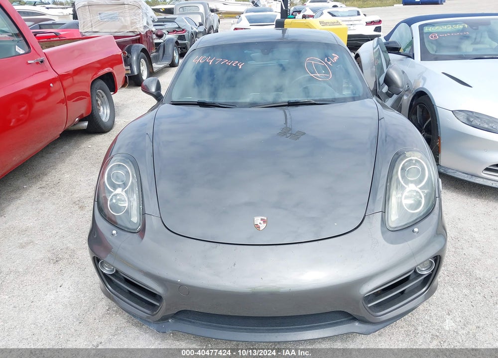 2014 PORSCHE CAYMAN VIN: WP0AA2A82EK173046