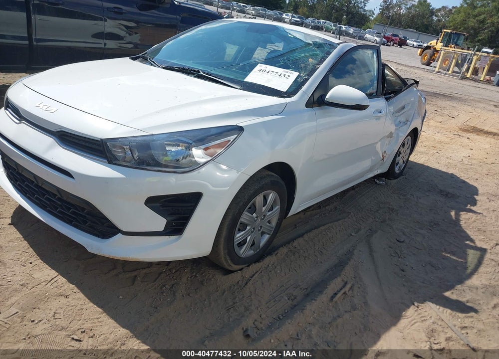 2022 KIA RIO S VIN: 3KPA24ADXNE475953