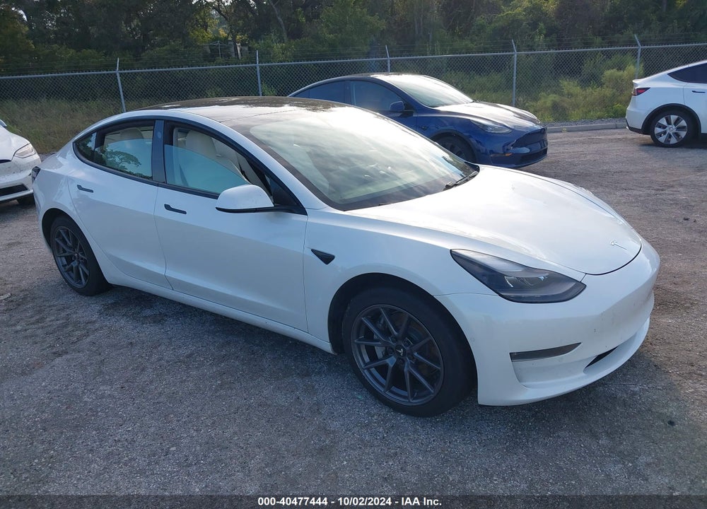2021 TESLA MODEL 3 LONG RANGE DUAL MOTOR ALL-WHEEL DRIVE VIN: 5YJ3E1EB3MF925099