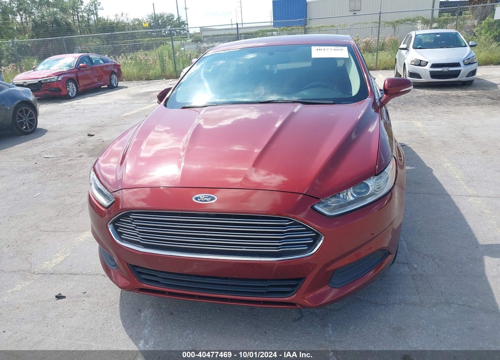 2014 FORD FUSION SE VIN: 3FA6P0H76ER363679