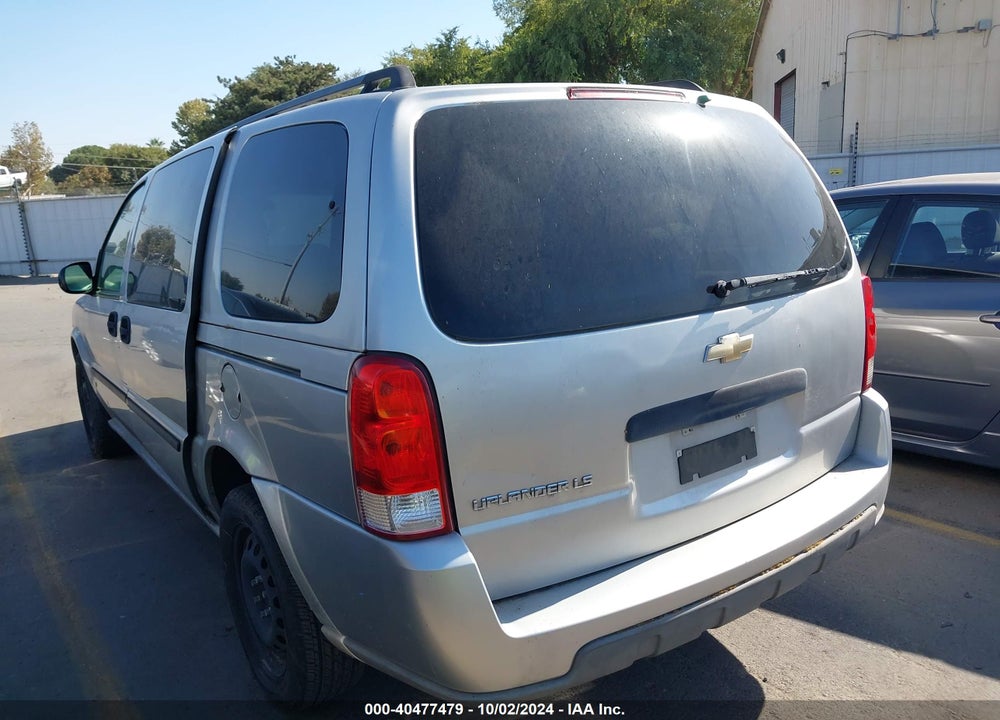 2007 CHEVROLET UPLANDER VIN: 1GNDV23117D106776