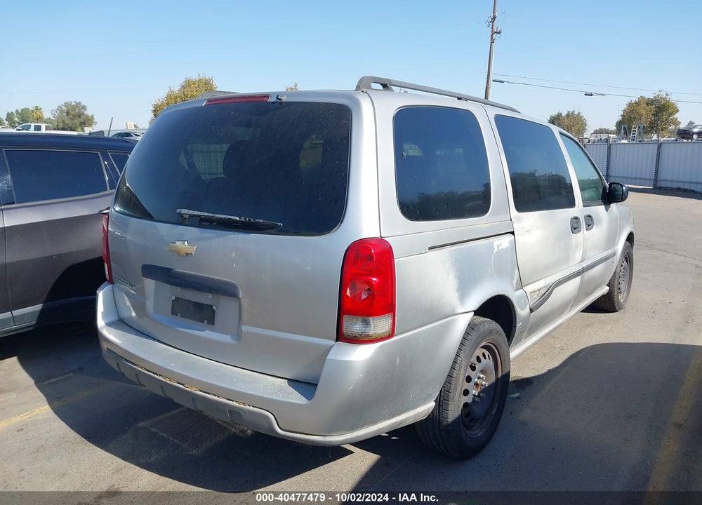 2007 CHEVROLET UPLANDER VIN: 1GNDV23117D106776