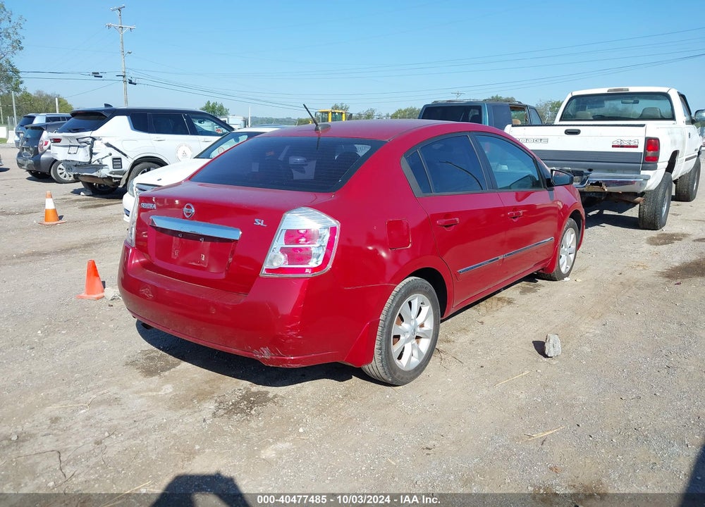 2010 NISSAN SENTRA 2.0SL VIN: 3N1AB6AP1AL717382