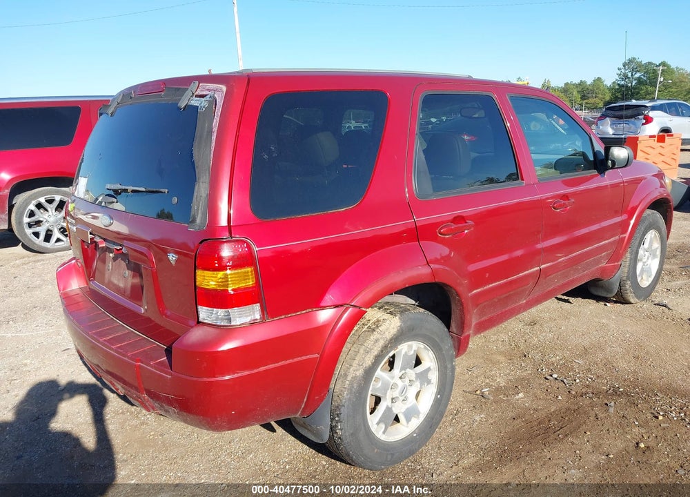 2006 FORD ESCAPE LIMITED VIN: 1FMYU94106KA76809