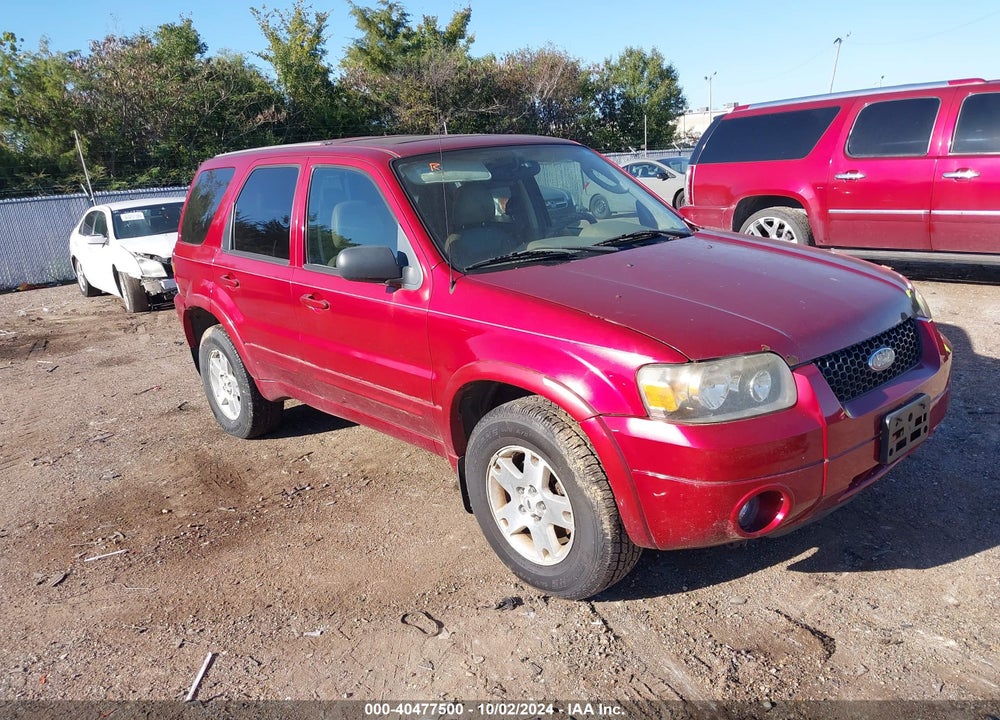 2006 FORD ESCAPE LIMITED VIN: 1FMYU94106KA76809