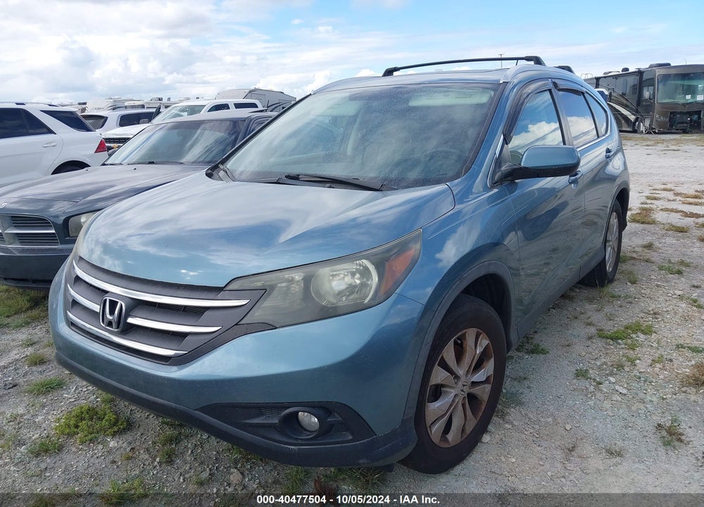 2013 HONDA CR-V EX-L VIN: 5J6RM3H77DL023448