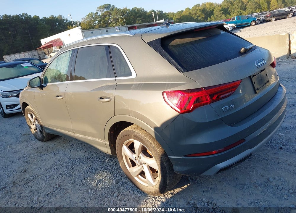 2020 AUDI Q3 PREMIUM 45 TFSI QUATTRO TIPTRONIC VIN: WA1AECF31L1083388
